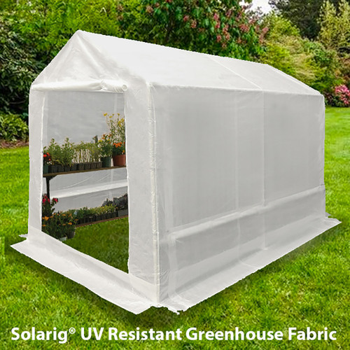 7 ft x 12 ft Greenhouse - Clear Cover