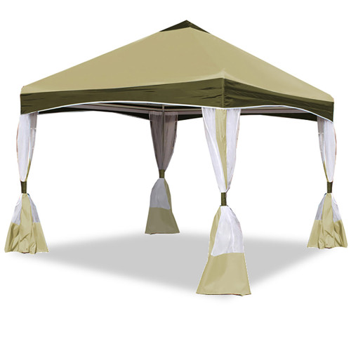 Garden Party 10X10 Canopy w/ Olive Branch Cover