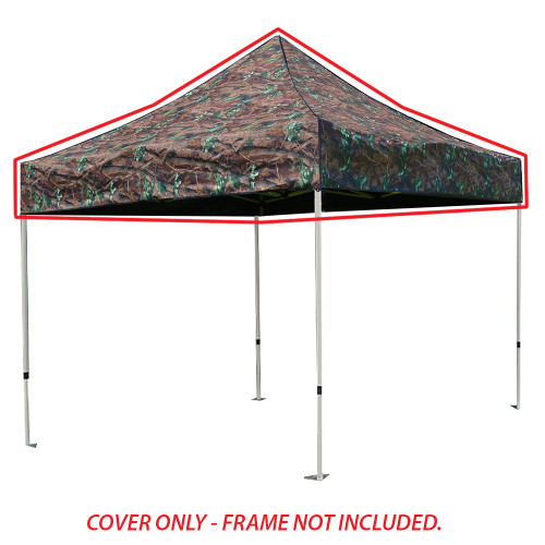 Univeral 10X10 Instant Pop Up Tent CAMO Cover