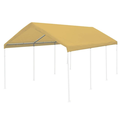 10 ft 8 in x 20 ft Tan Drawstring Cover