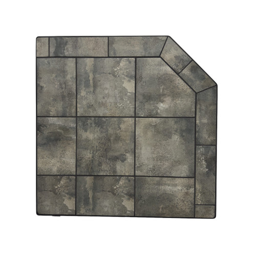 Navajo Nero Corner Hearth Pad