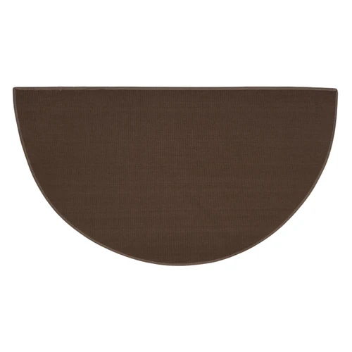 Guardian 4ft Half Round Fireplace Rug - 48in x 27in