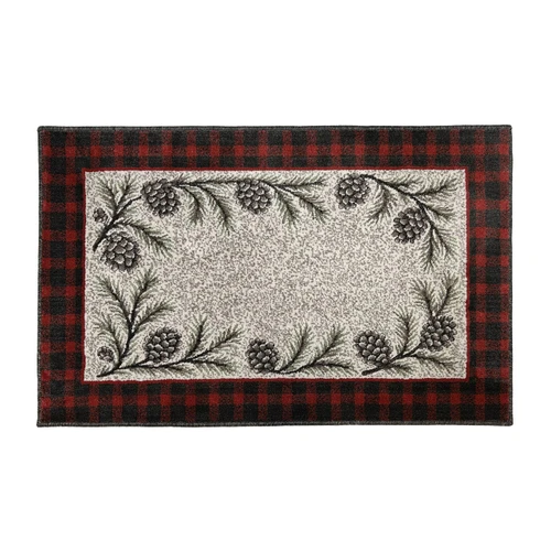 Vista II Rectangular Fireplace Rug - 30in x 50in