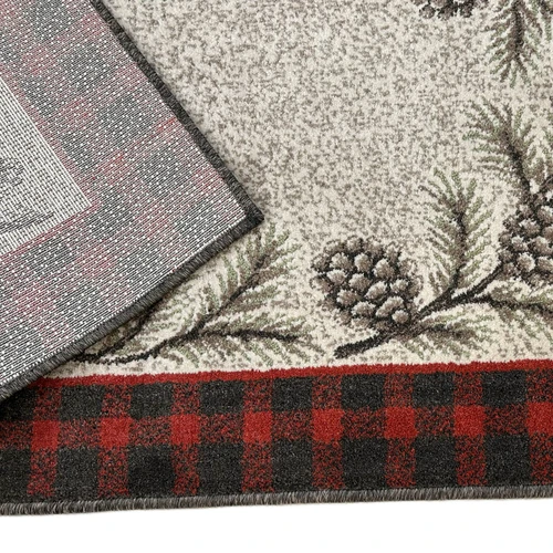 Vista II Rectangular Fireplace Rug - 30in x 50in