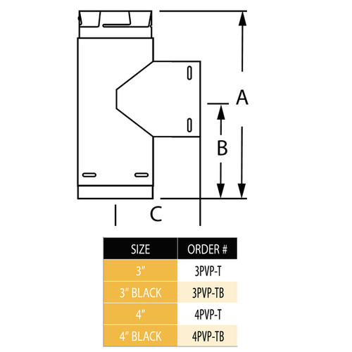 PelletVent Pro Tee with Tee Cap
