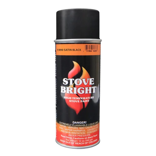 Stove Bright Paint, Satin Black