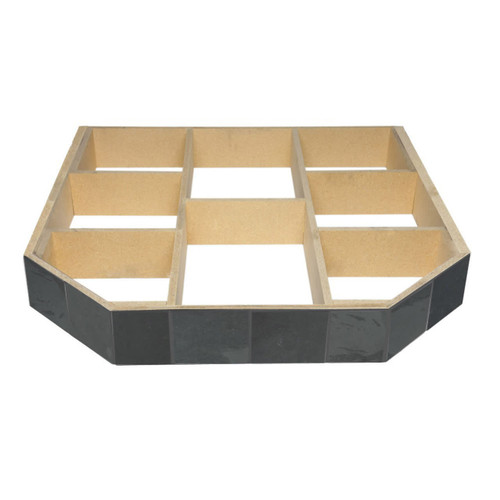 Double Cut Tile 5.875" Hearth Pad Riser Double Cut Tile 5.875" Hearth Pad Riser