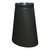 Oval to Round Double Wall Black Stove Pipe-6"