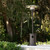 LPG Patio Heater with Permanent Table - Mocha Powder Finish