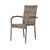 Morgan Outdoor Wicker Chair 2pk - Gray/Brown