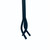 Black Wrought Iron Fireplace Tongs - 39" Long