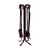 Twist Rod Design 5 Piece Fireplace Tool Set