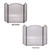 3 Fold Arched Fireplace Screen