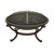 Large Round Wood Burning Fire Pit - Bronze