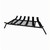 Steel Fireplace Grate with Ember Retainer - 29"