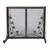 Fireplace Screen with Doors - Leaf & Vine Design - 31"H x 38"W