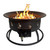 AZ Patio Round Portable Camp Fire Pit in Black