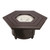 AZ Patio Heaters Hammered Bronze Hexagon Fire Pit