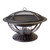 AZ Patio Heaters Wood Burning Fire Pit with Scroll Design