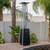 AZ Patio Heaters Glass Tube Patio Heater in Black