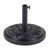 AZ Patio Heaters Round Concrete Base in Plastic for Market Umbrella