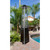 Commercial Natural Gas Hammered Bronze Glass Tube Heater