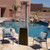 AZ Patio Heaters Commercial Glass Tube Patio Heater in Hammered Bronze