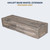 Hayloft Beam Weathered Grey 2’ Extension