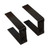 Decorative Bracket Trim Black (Set of 2) Hayloft Beam