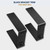 Decorative Bracket Trim Black (Set of 2) Grist Mill