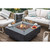 Manhattan 36” Concrete Fire Table - Dark Gray