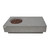 Metropolis 56” Concrete Fire Table - Light Gray