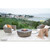 Boulder 43” Concrete Fire Table