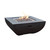 Aurora 34” Concrete Fire Table - Dark Gray
