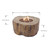 Manchester 42” Concrete Fire Table - Red Wood