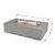 Meteora 56” Sandstone Fire Table - Space Gray