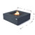 Roraima 40” Sandstone Fire Table - Slate Black