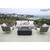 Roraima 40” Sandstone Fire Table - Slate Black
