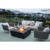 Roraima 40” Sandstone Fire Table - Slate Black