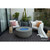 Colosseo 41” Fire Table - Light Gray