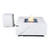 Bianco 40” Marble Porcelain Fire Table - Bianco White