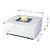 Bianco 40” Marble Porcelain Fire Table - Bianco White