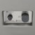 Roca 34” Concrete Fire Table - Light Gray