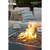 Sofia 40” Marble Porcelain Fire Table - Bulgaria Black