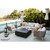 Sofia 40” Marble Porcelain Fire Table - Bulgaria Black