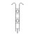 Square-on-Squares Double Pole Trellis