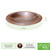 24" Classic Copper Birdbath Bowl