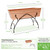 Bella Stand- Large Copper Flower Box