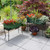 25"H Flora Stand- Large Green Flower Box