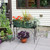 30"H Flora Stand- Large Green Flower Box